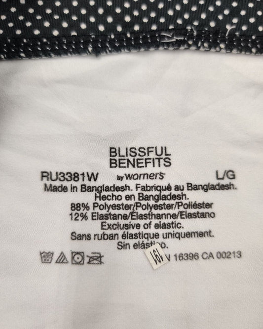 Blissful Benefits White Underwear Women L