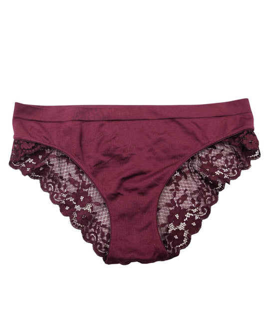 Thrift Queen Maroon Underwear Women M