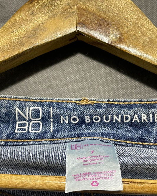 No Boundaries Blue Flare Jeans For Women Medium