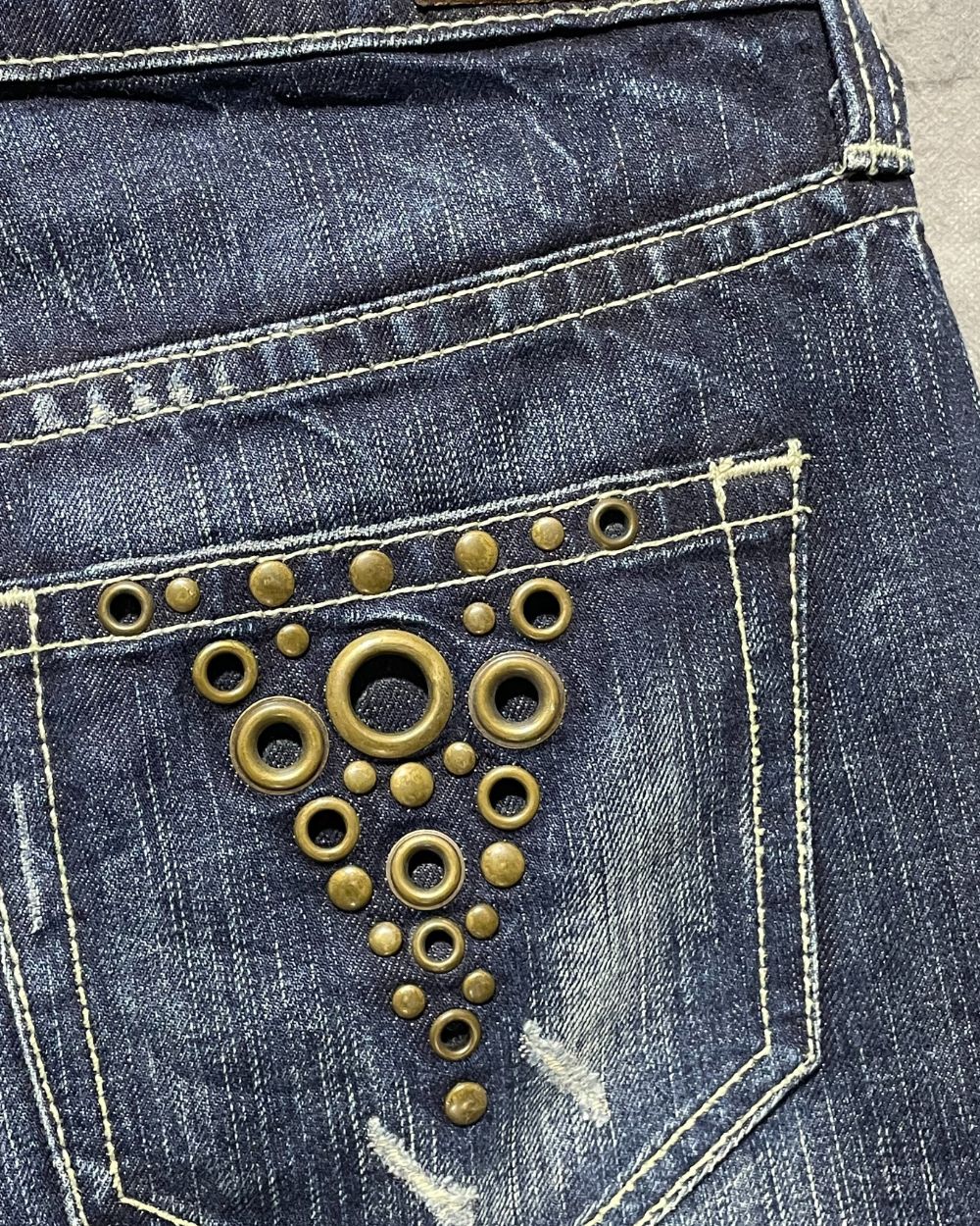 Venice Blue Flare Jeans For Women X Large