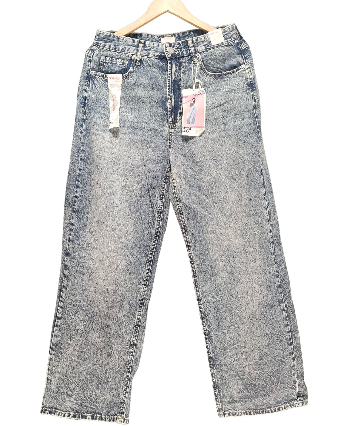 Simple Society Blue Jeans For Women L