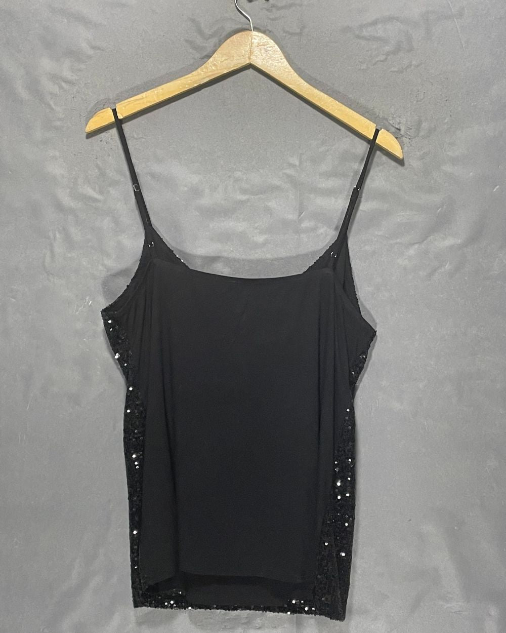 Pulse Black Polyester For Women Tops | ThriftQueen.pk