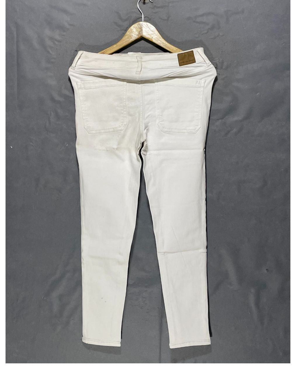 American Eagle White Jeans For Women Medium