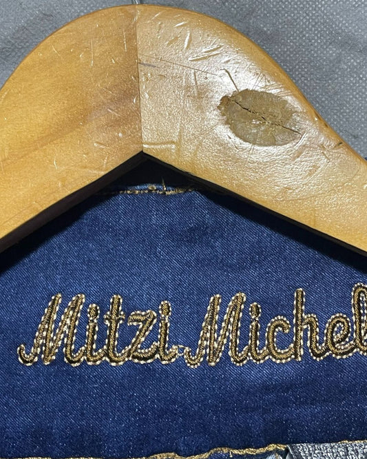 Mitzi Michel Blue Jeans For Women Small