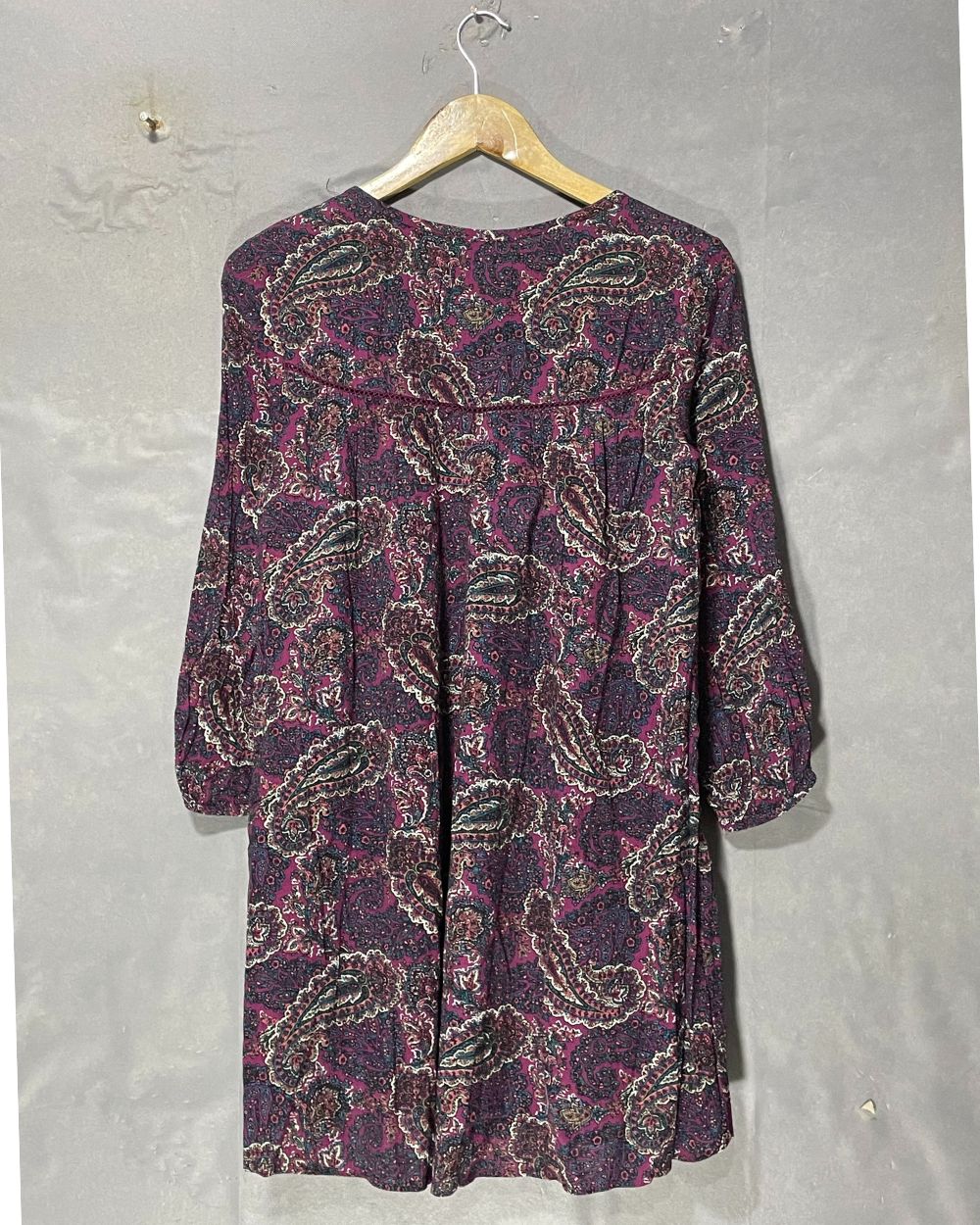 American Eagle Maroon Polyester For Women Tops X Small