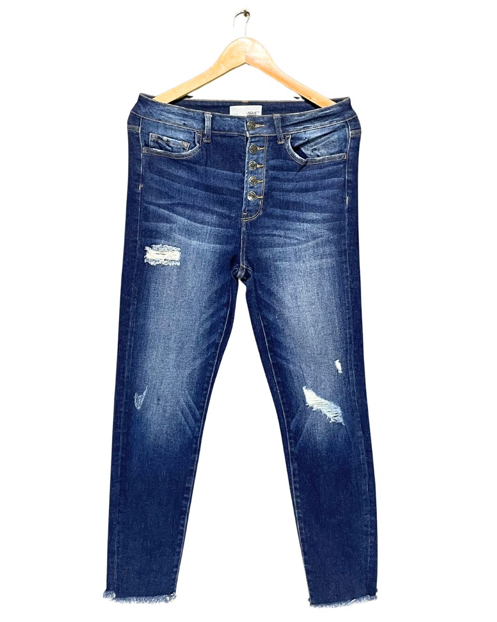 Vervet Blue Jeans For Women L | ThriftQueen.pk