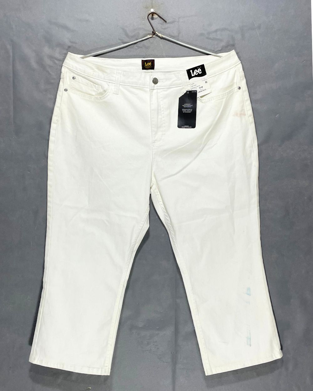 Lee White Jeans For Women XX Large | ThriftQueen.pk