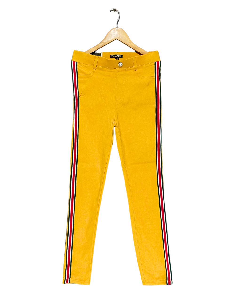 Kroix Orange Jeans For Women Large | ThriftQueen.pk