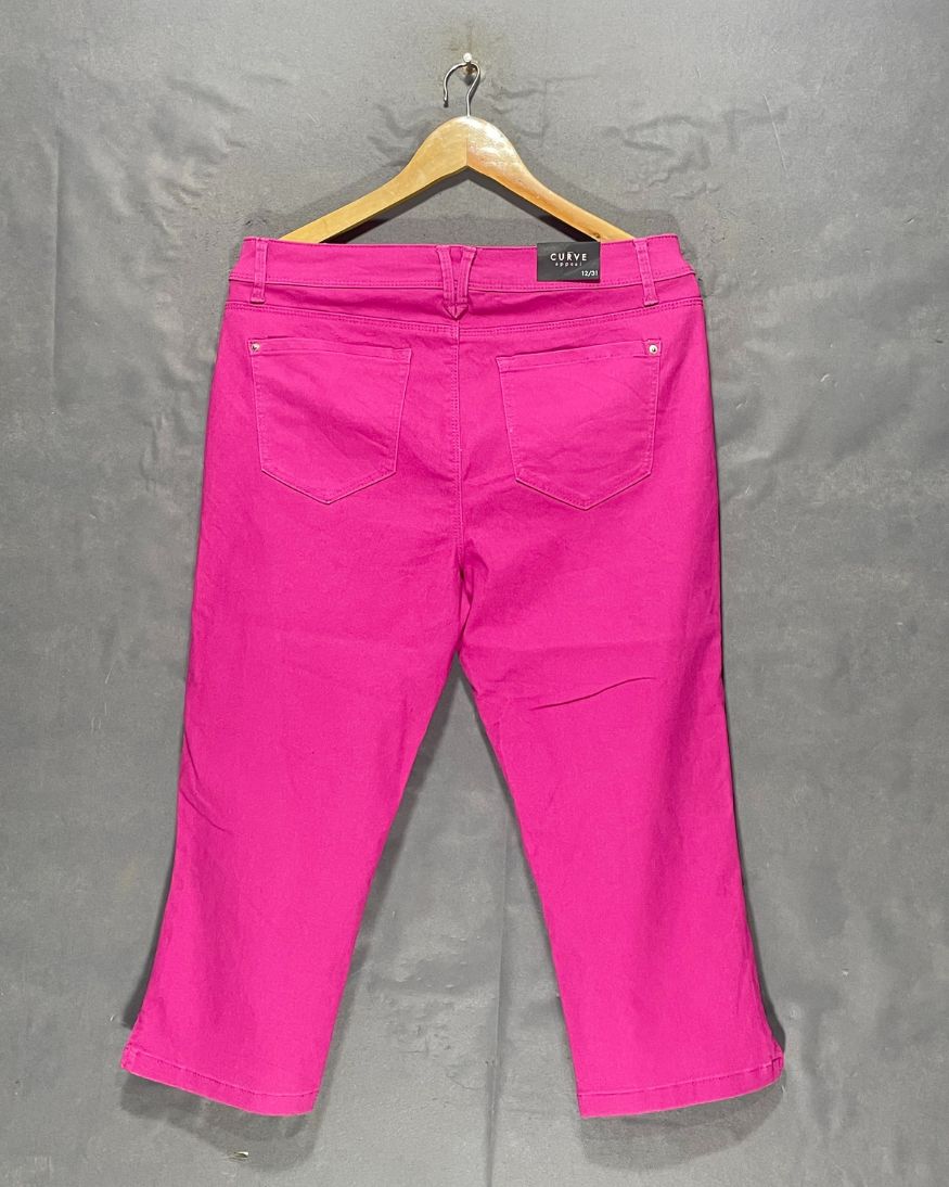 Curve Appeal Pink Jeans For Women X Large | ThriftQueen.pk