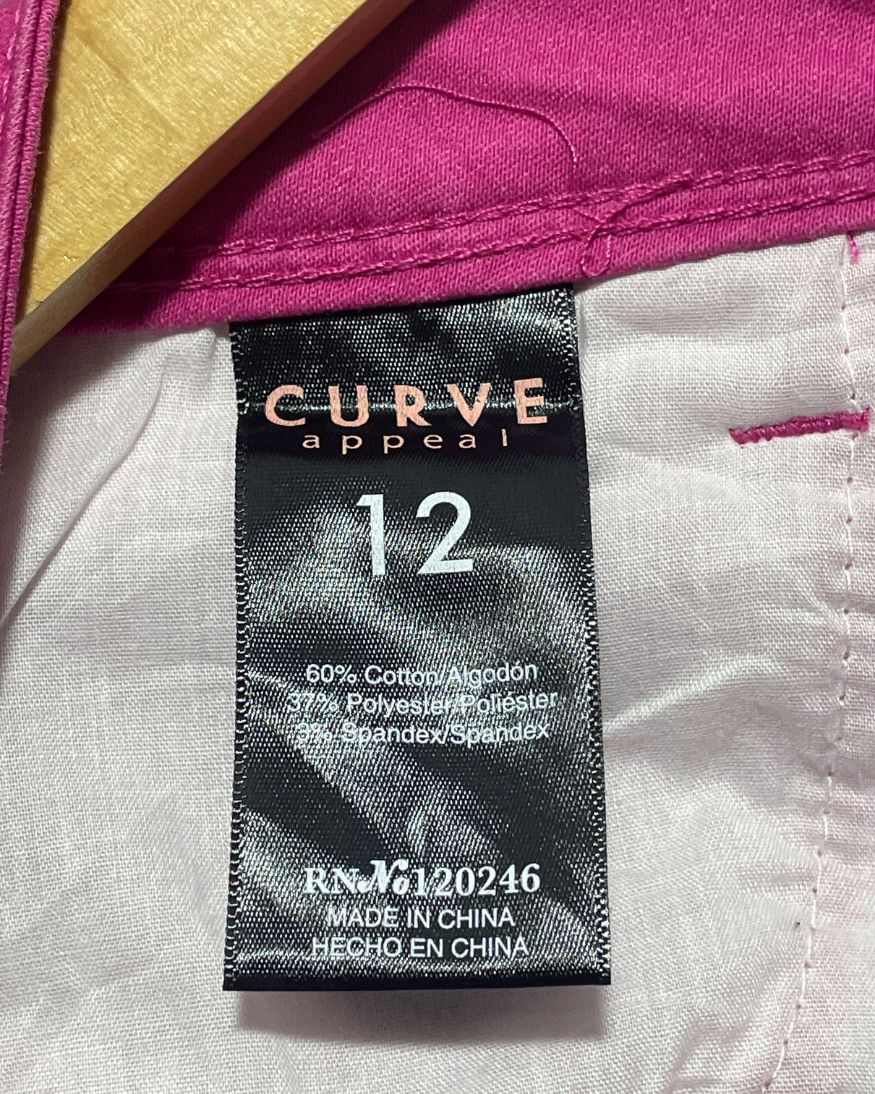 Curve Appeal Pink Jeans For Women X Large | ThriftQueen.pk