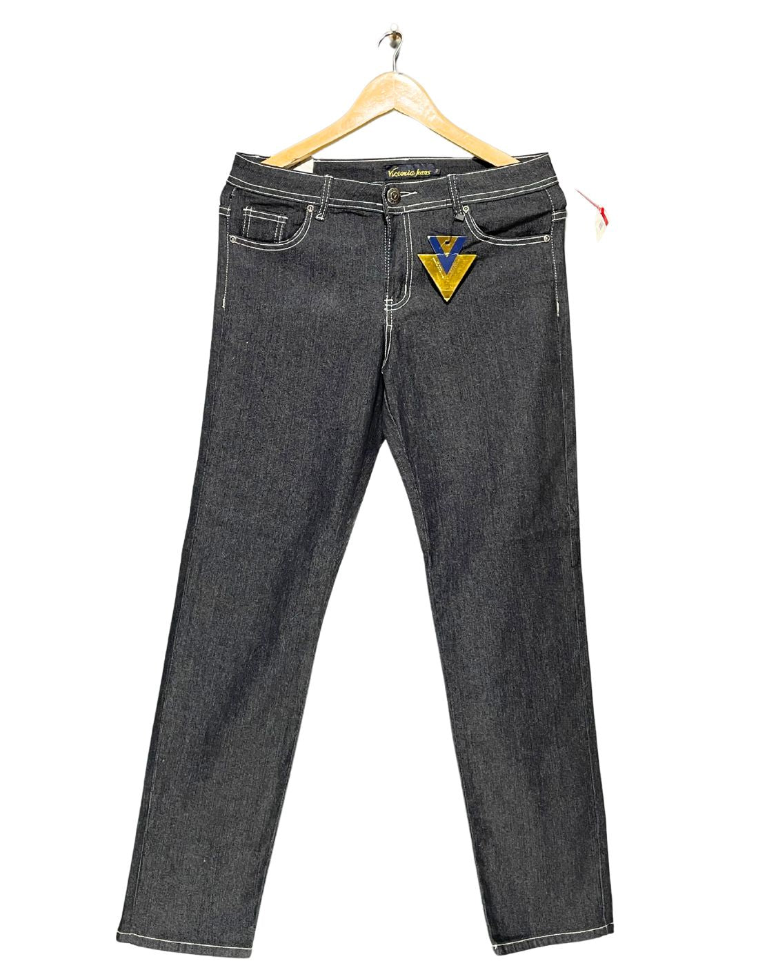 Victoria Gray Jeans For Women Large | ThriftQueen.pk
