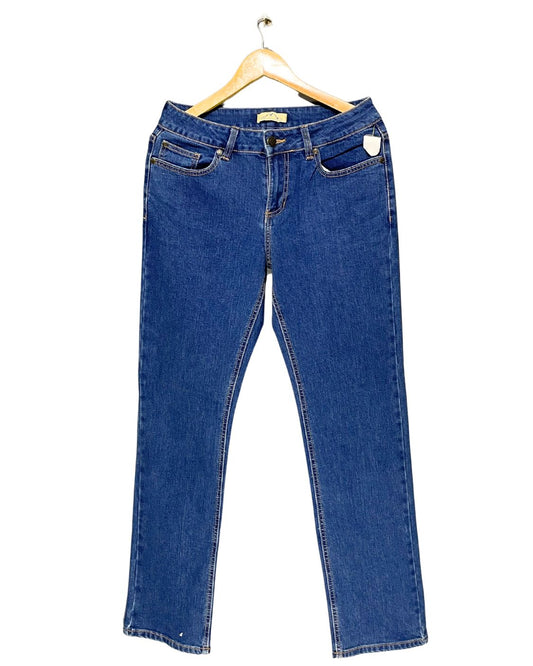 Blue Mountain Blue Jeans For Women Large | ThriftQueen.pk