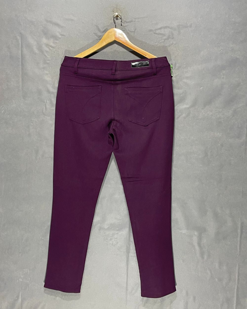 Calvin Klein Purple Jeans For Women Large | ThriftQueen.pk