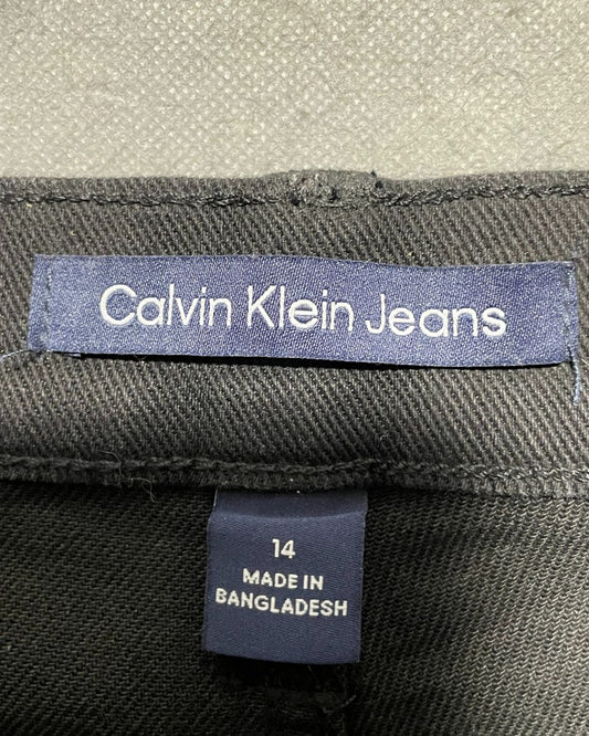 Calvin Klein Black Jeans For Women X Large | ThriftQueen.pk