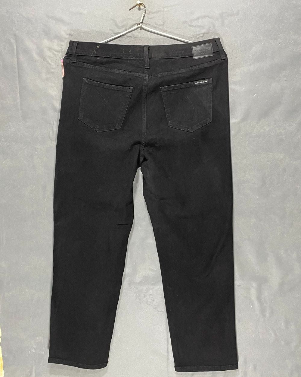 Calvin Klein Black Jeans For Women X Large | ThriftQueen.pk