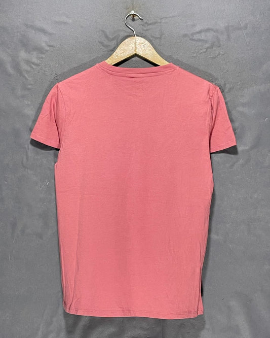 Disney Pink Cotton T Shirt For Women XS | ThriftQueen.pk