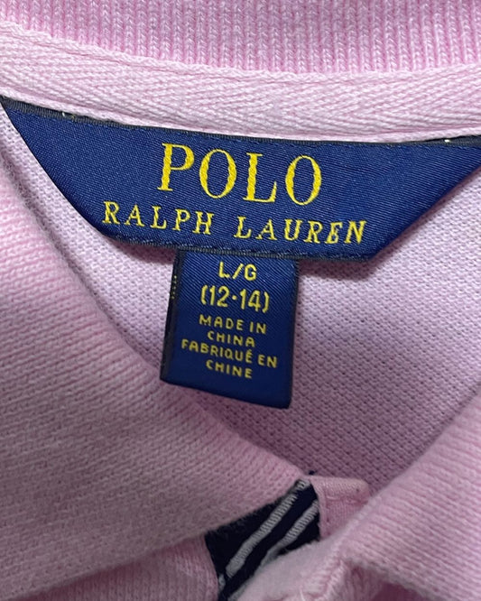 Polo Ralph Lauren Pink Polyester For Women Tops Large