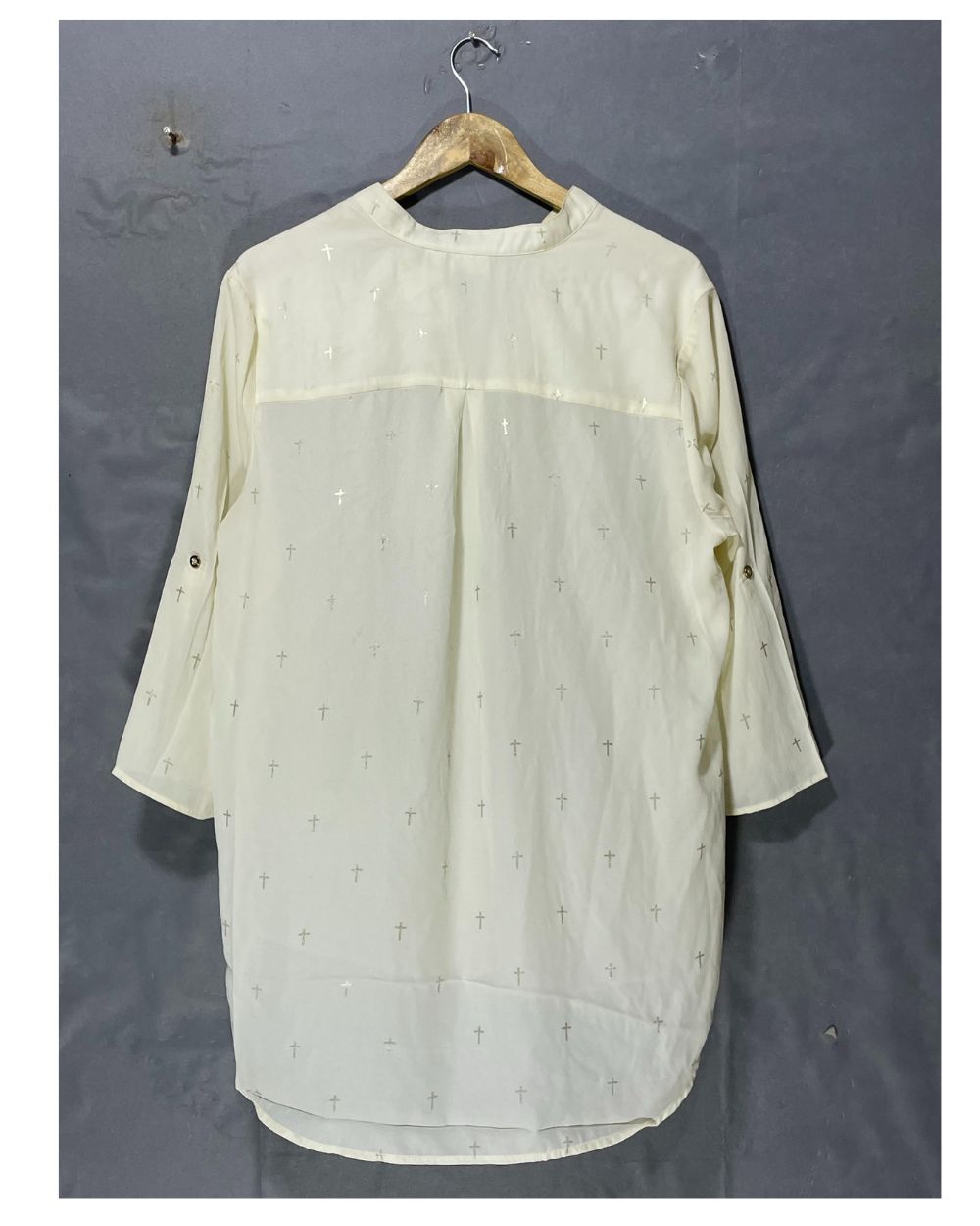 Cato White Polyester For Women Tops Large