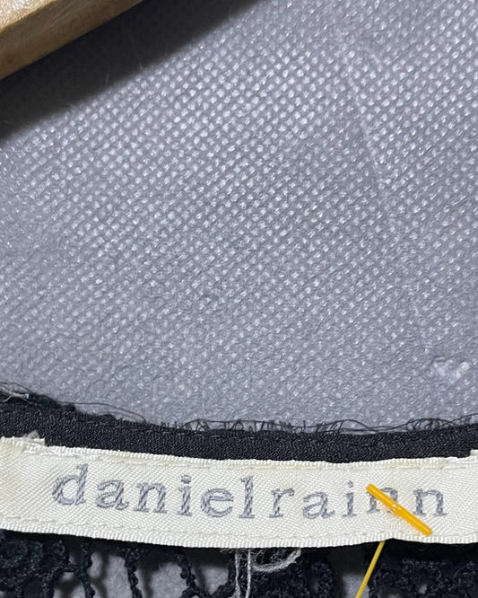 Daniel Rainn Black Polyester For Women Tops Large