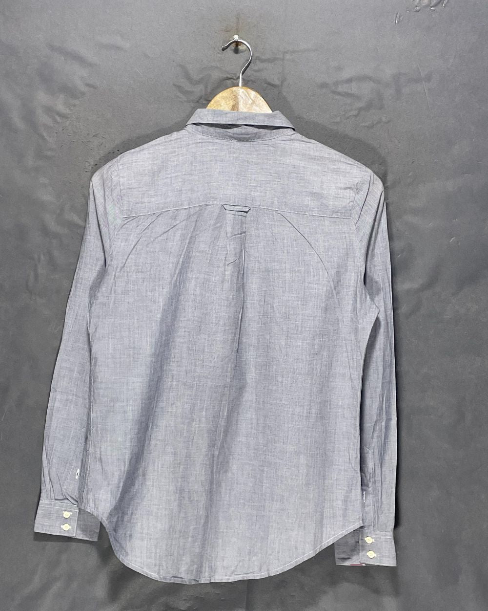 U.S. Polo Assn Gray Cotton Shirt For Women Medium