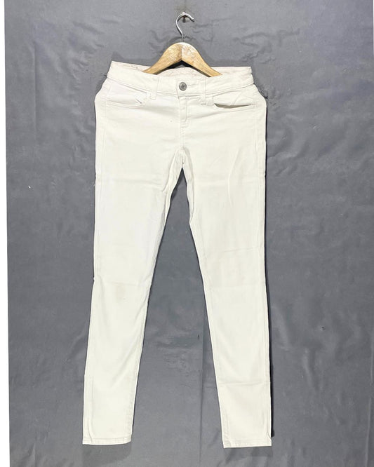 American Eagle White Jeans For Women Medium