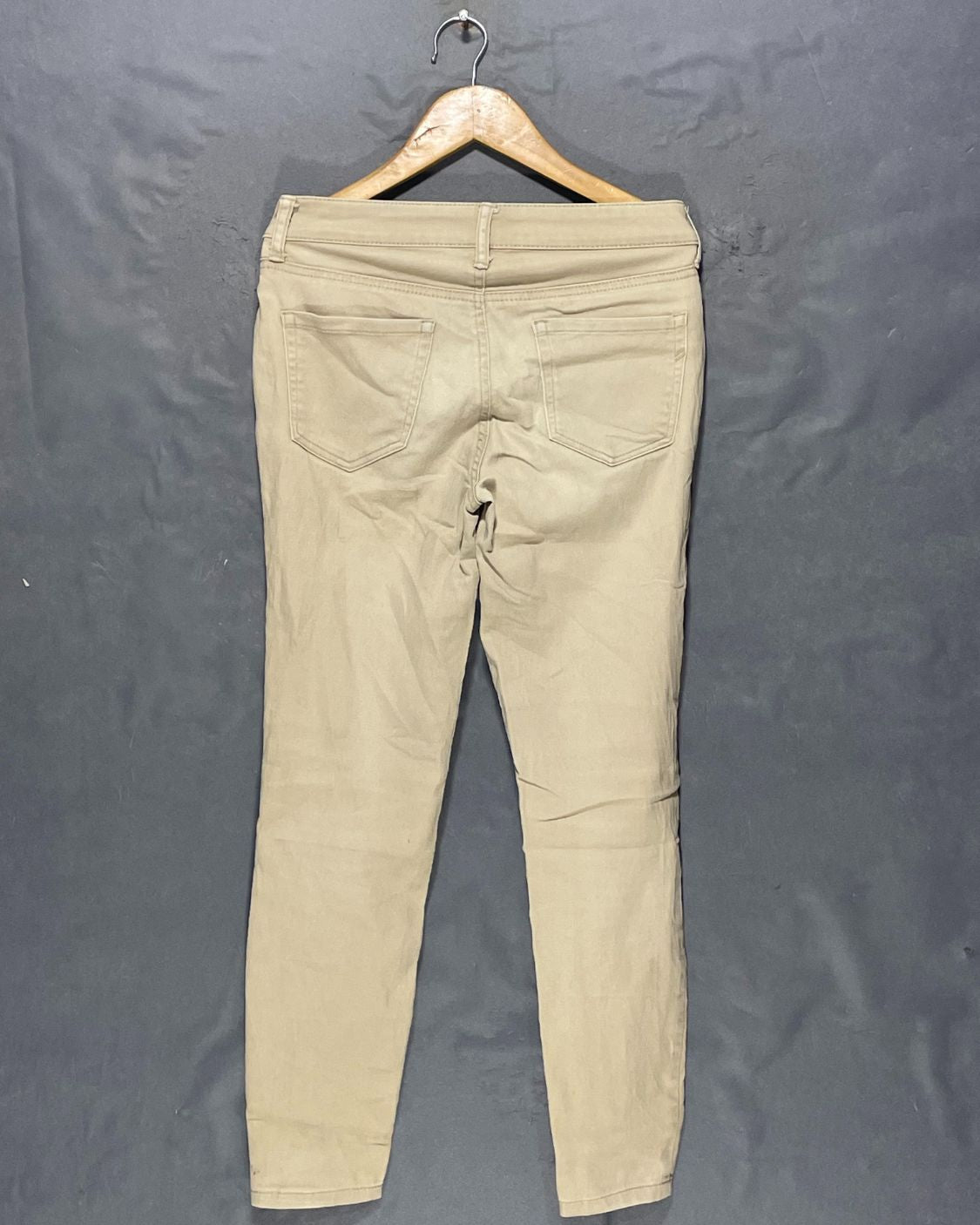 Aeropostale Khaki Flare Jeans For Women Small