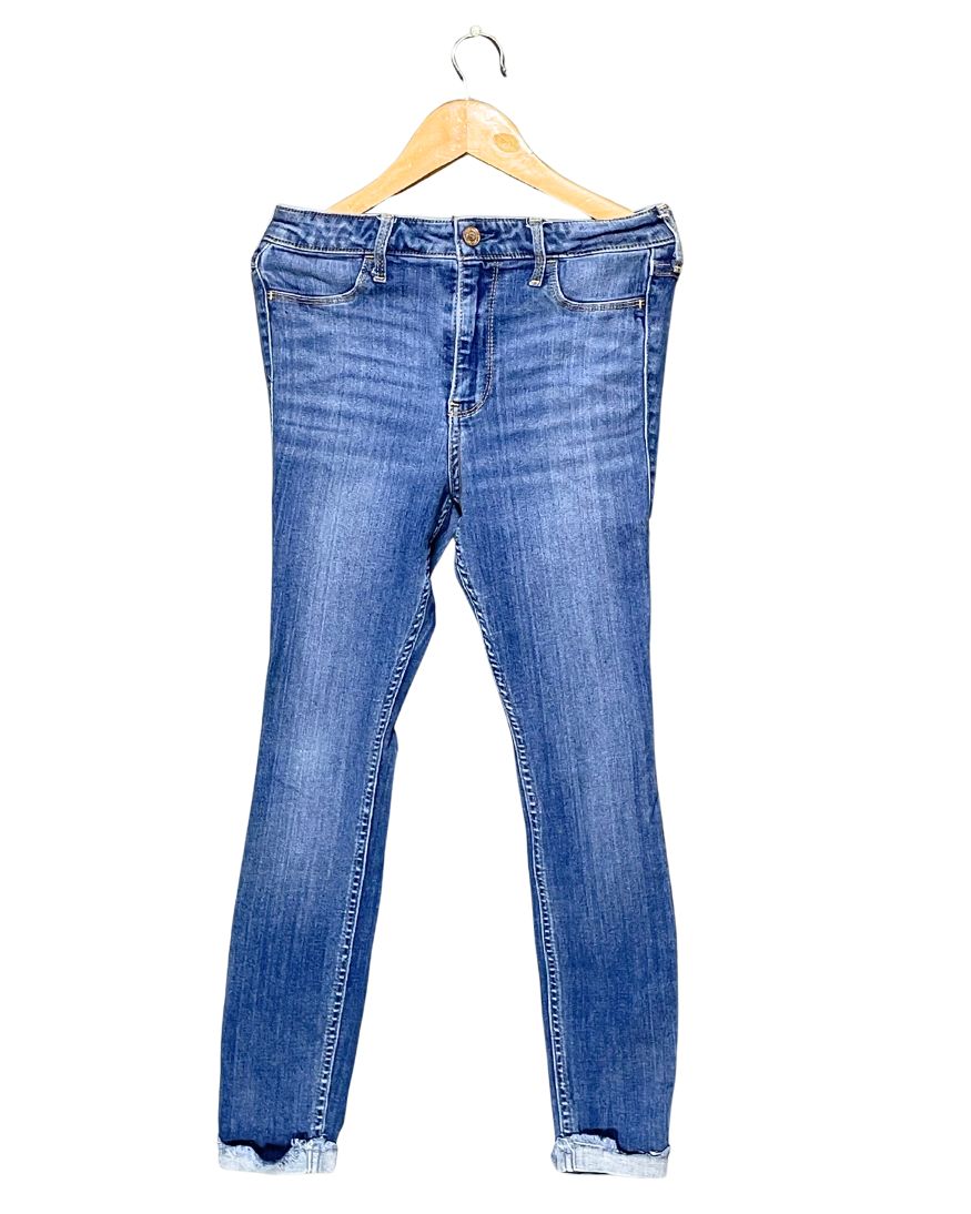 Hollister Blue Jeans For Women XS