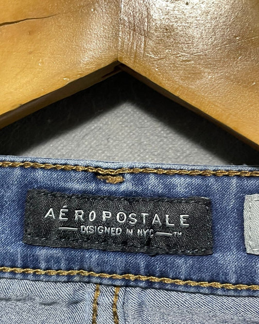 Aeropostale Blue Jeans For Women X Small