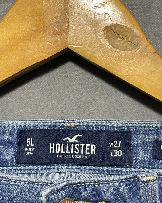 Hollister Blue Jeans For Women Medium