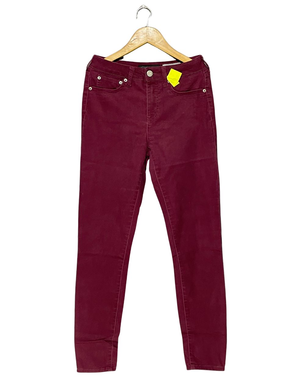Aeropostale Maroon Jeans For Women Small