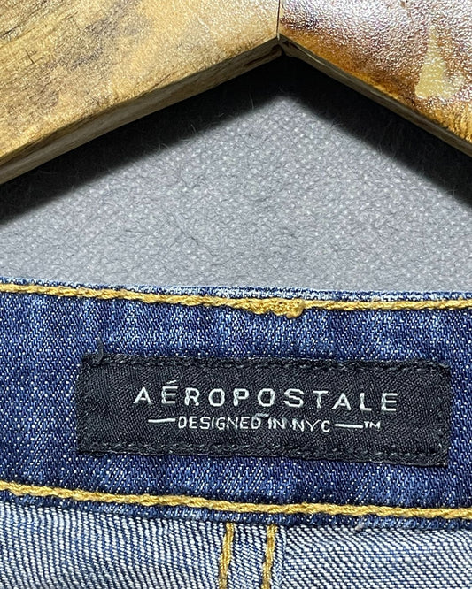 Aeropostale Blue Jeans Short For Women M