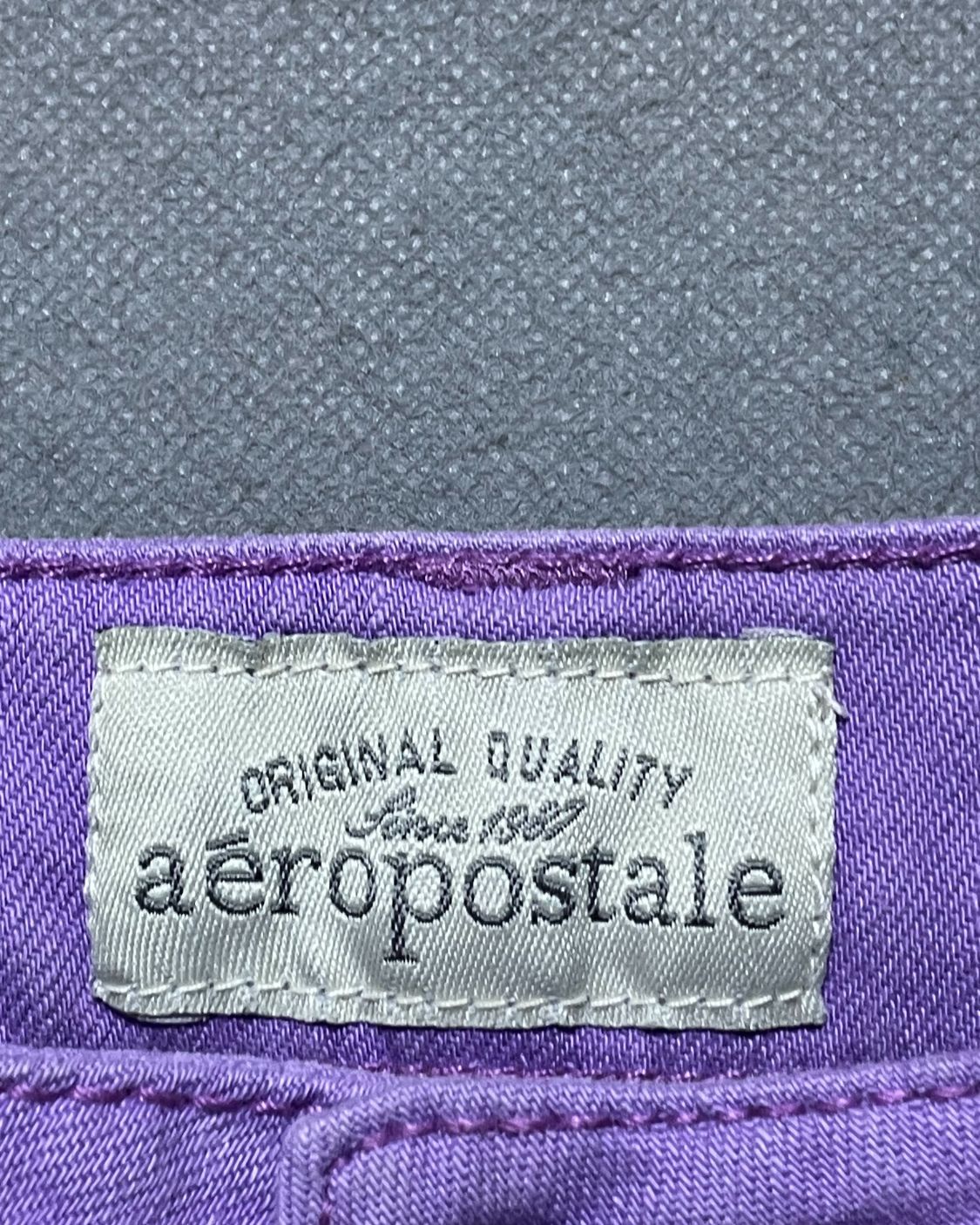Aeropostale Purple Jeans Short For Women M