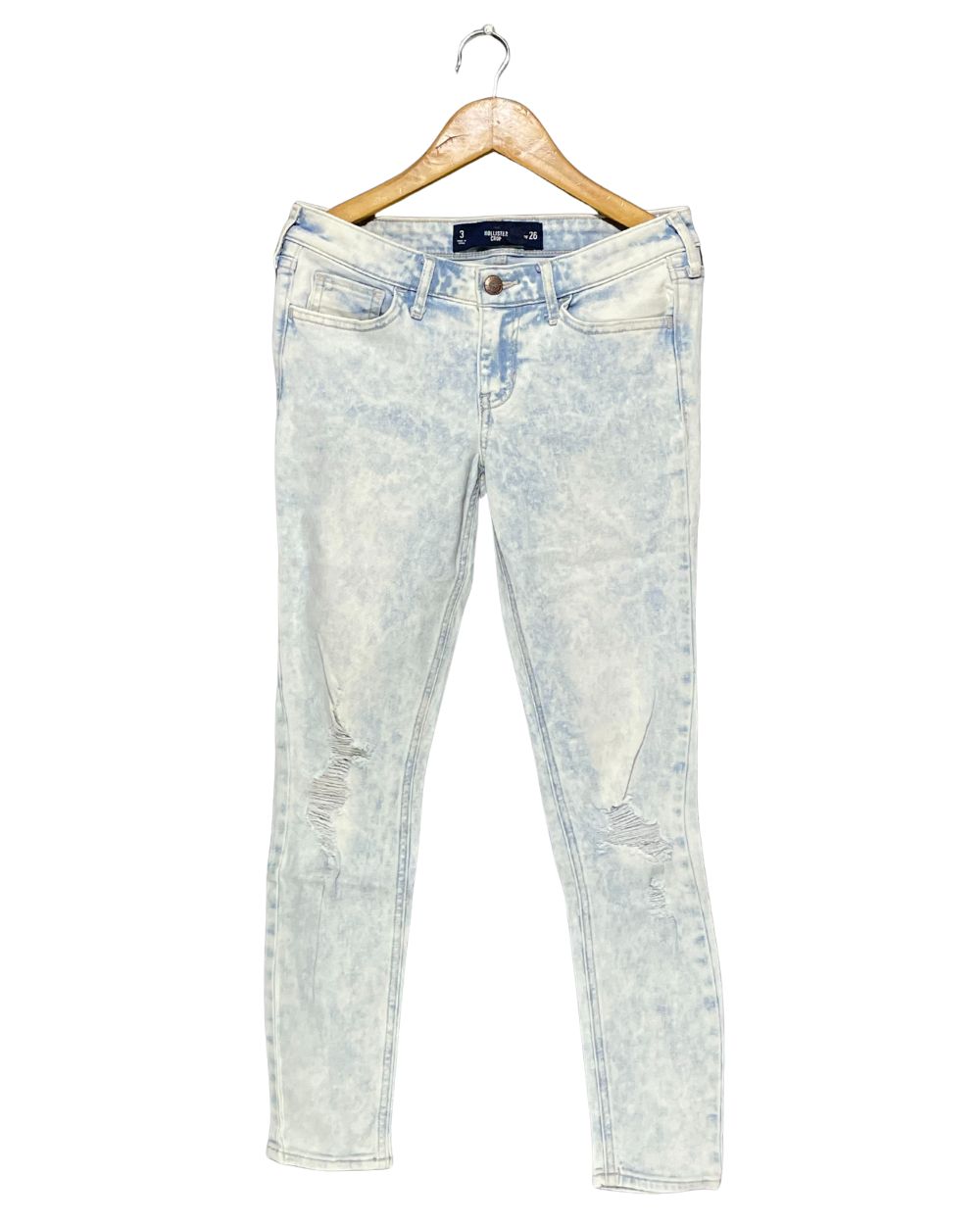 Hollister Blue Jeans For Women Medium