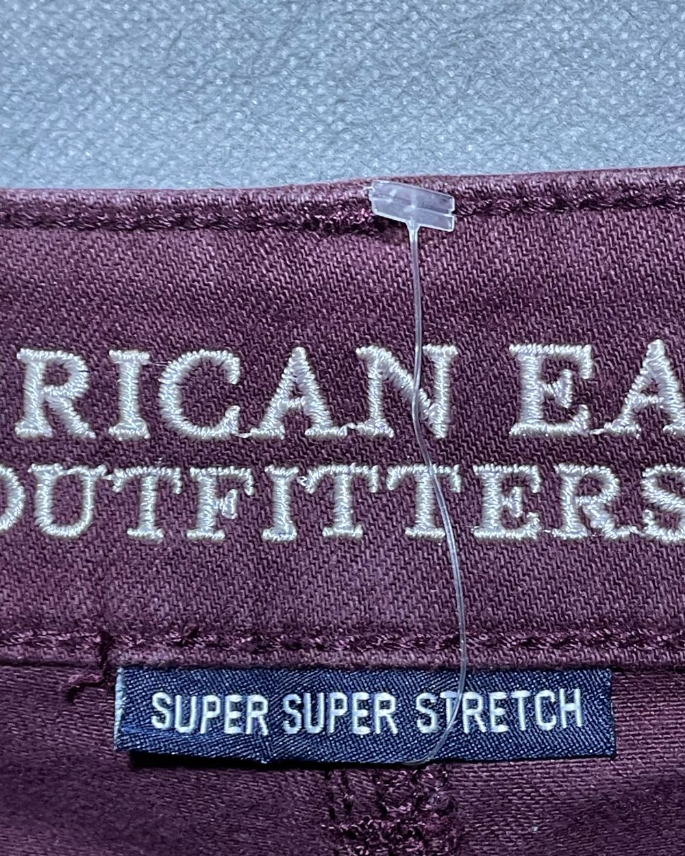 American Eagle Maroon Jeans Short For Women Large