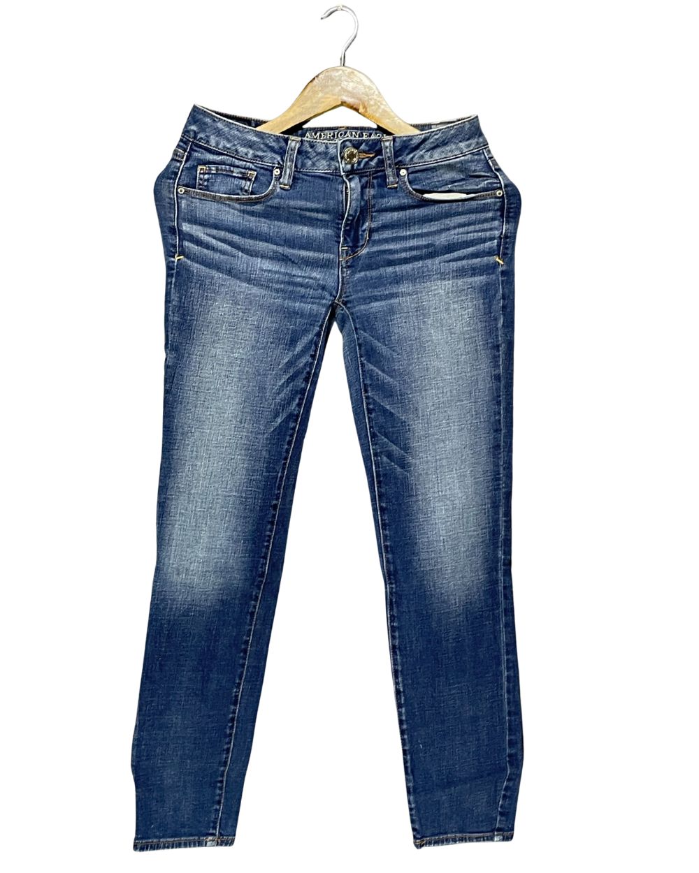 American Eagle Blue Jeans For Women Medium