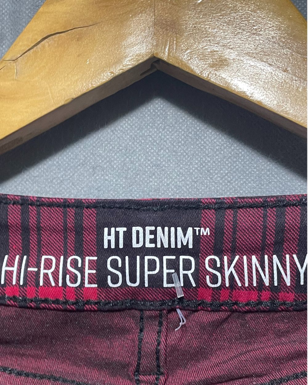 Hi-Rise Super Skinny Blue Jeans For Women Small