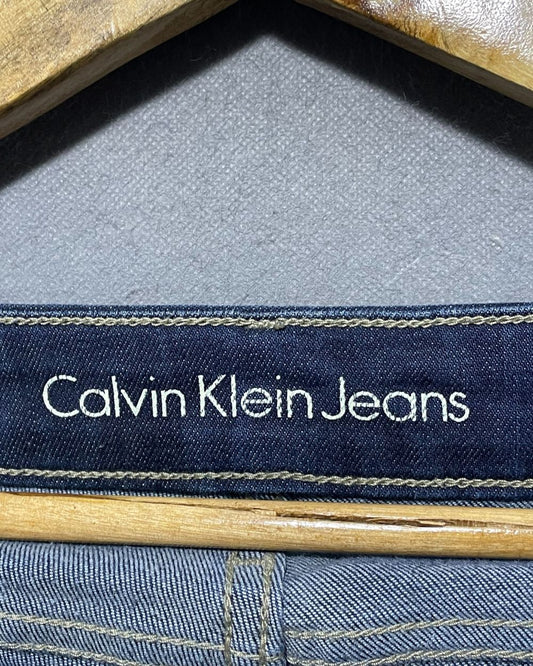 Calvin Klein Blue Jeans For Women Large