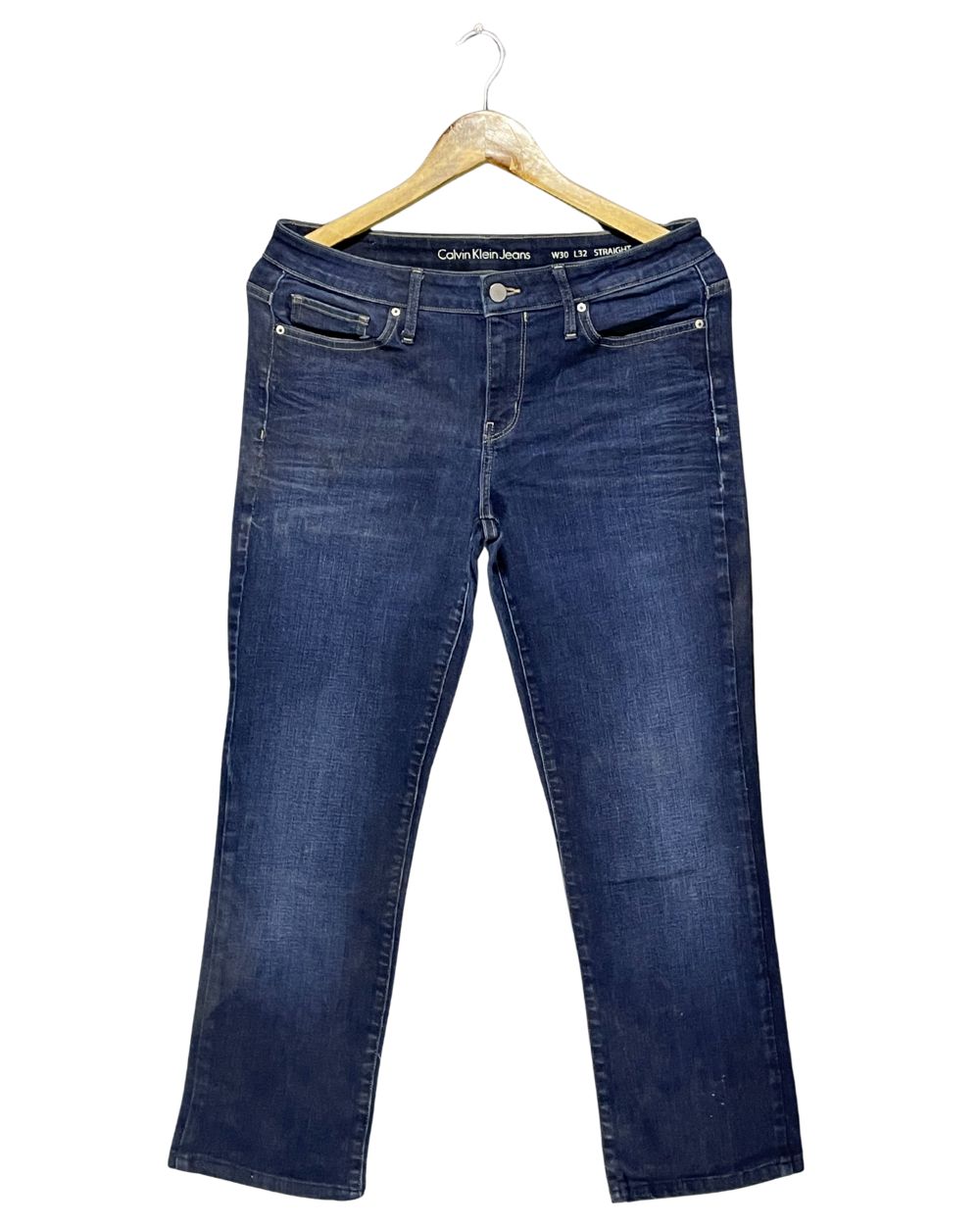 Calvin Klein Blue Jeans For Women Large