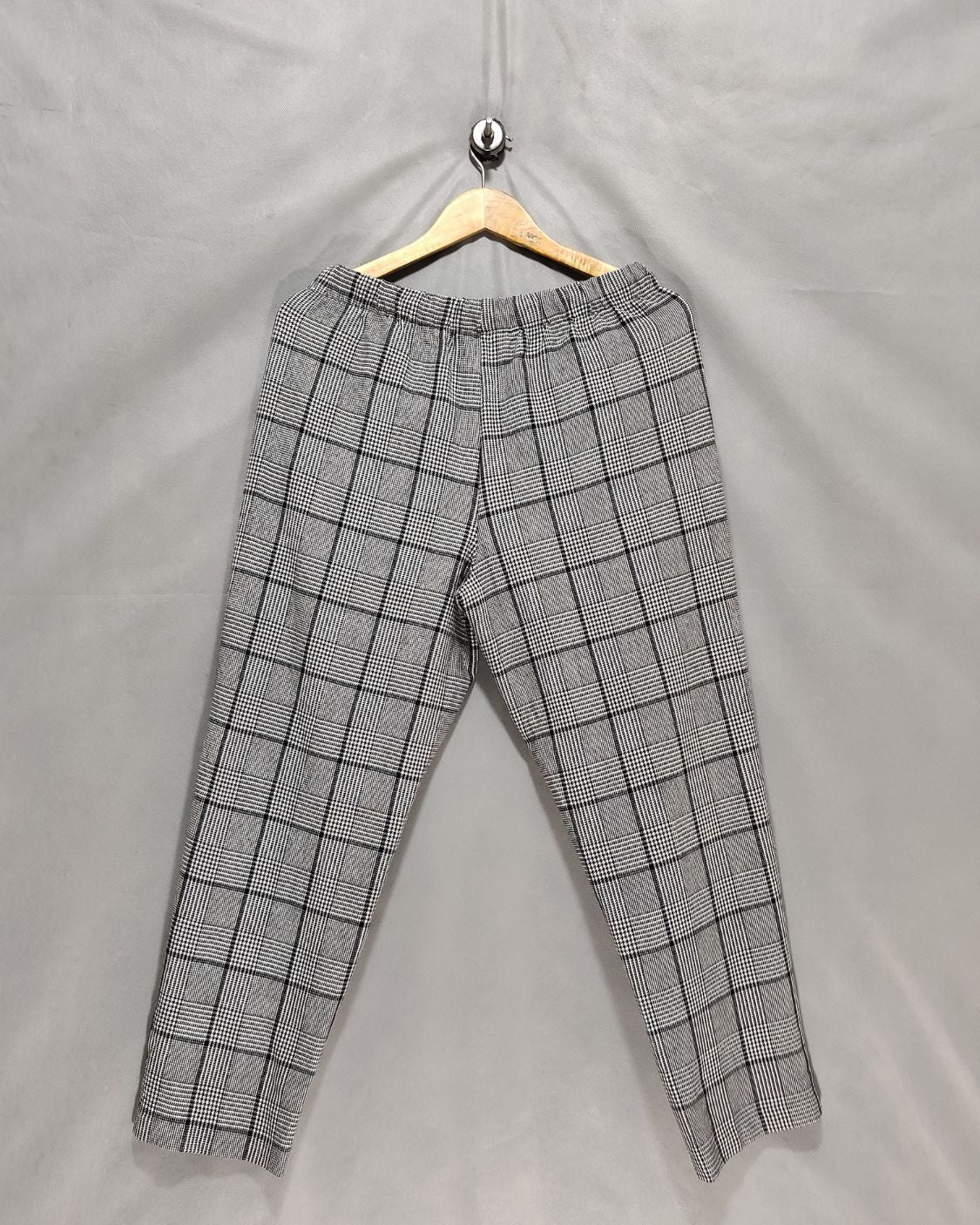 C By One Gray Cotton Plazo For Women M