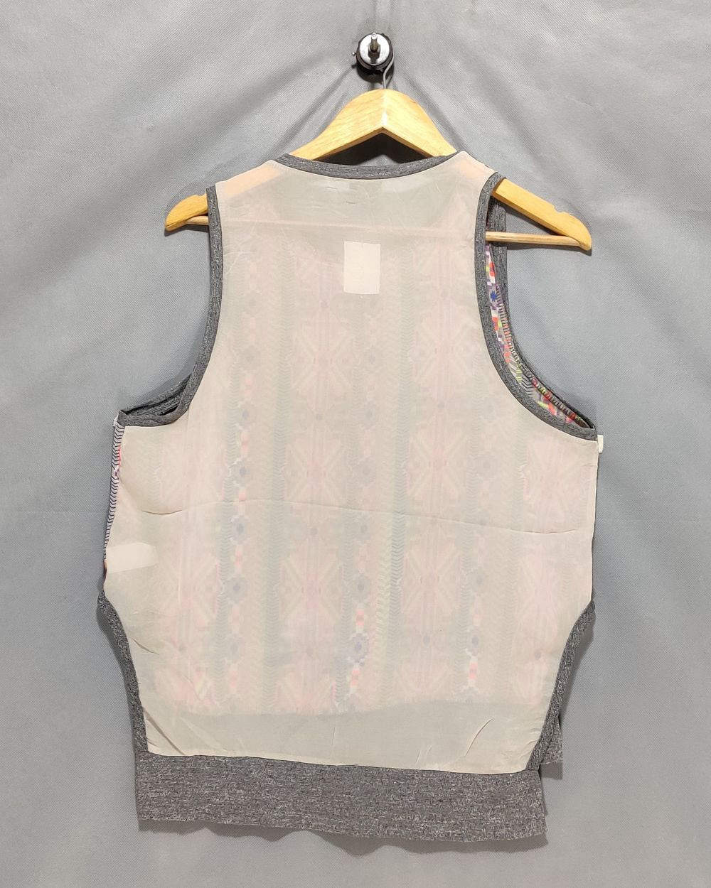 Paper Crane Gray For Women Crop Top S