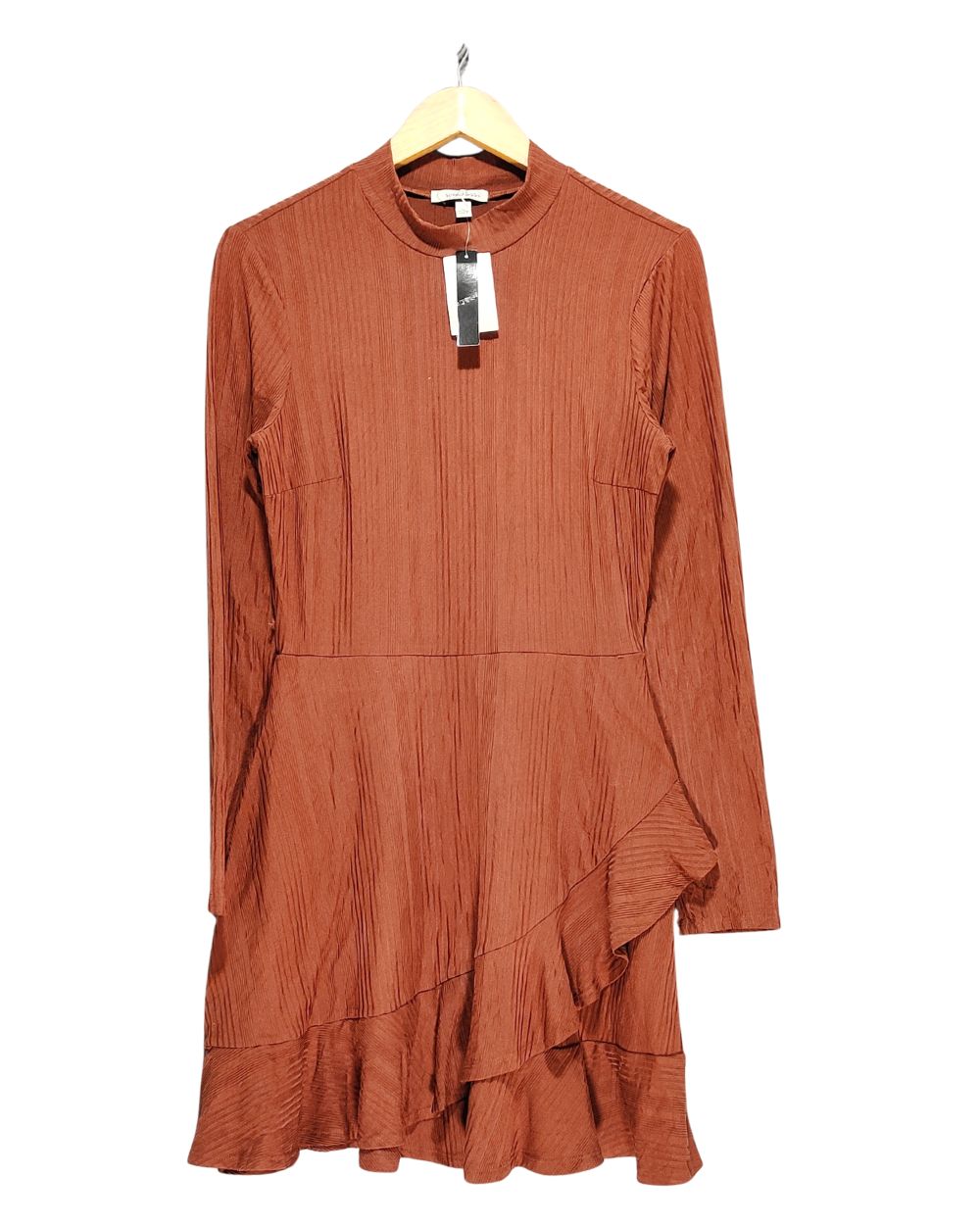 Speechless Brown For Women Dresses L