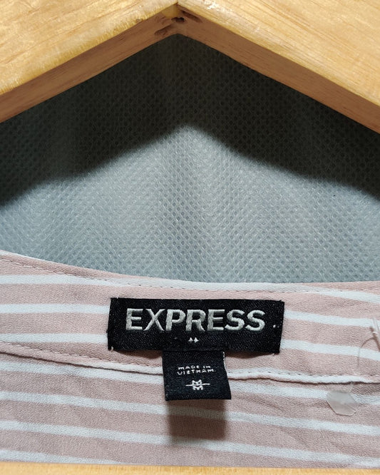 Express Blue For Women Crop Top M