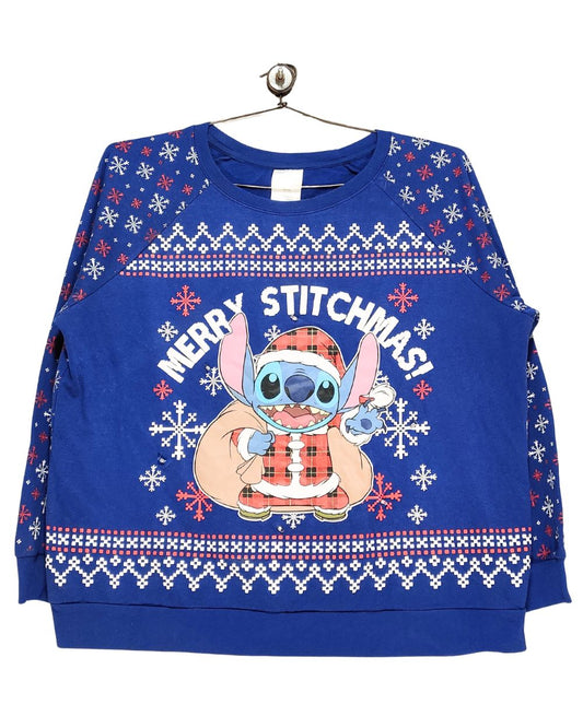 Disney Blue Sweatshirt For Women 3XL