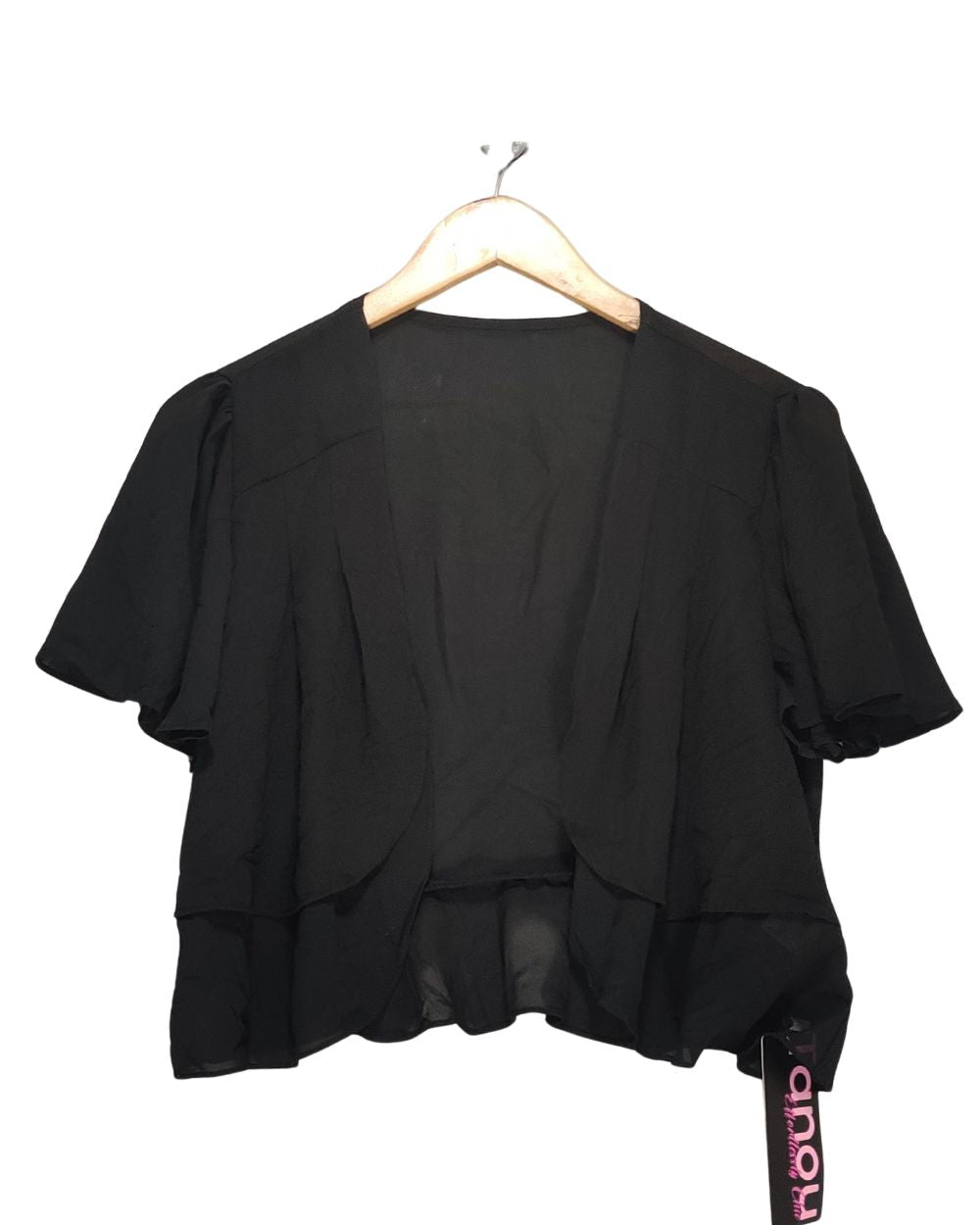 Tanou Black For Women Crop Top M