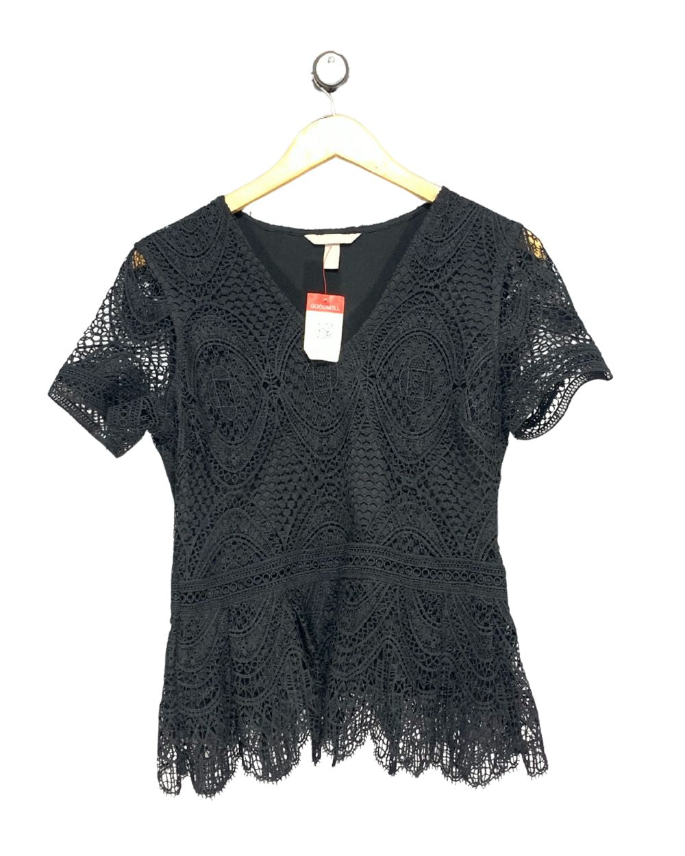 H&M Black For Women Crop Top S