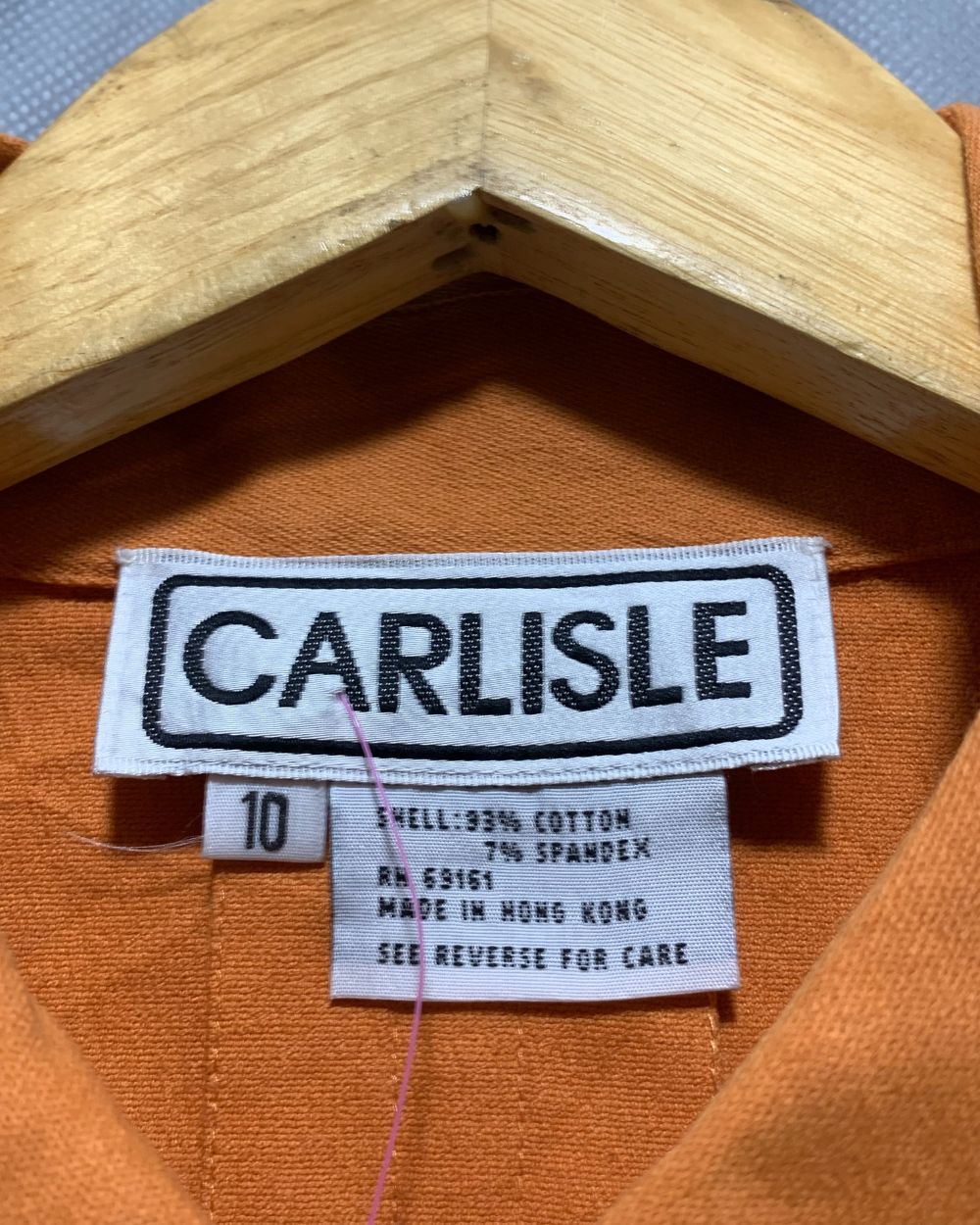 Carlisle Orange Jacket For Women M