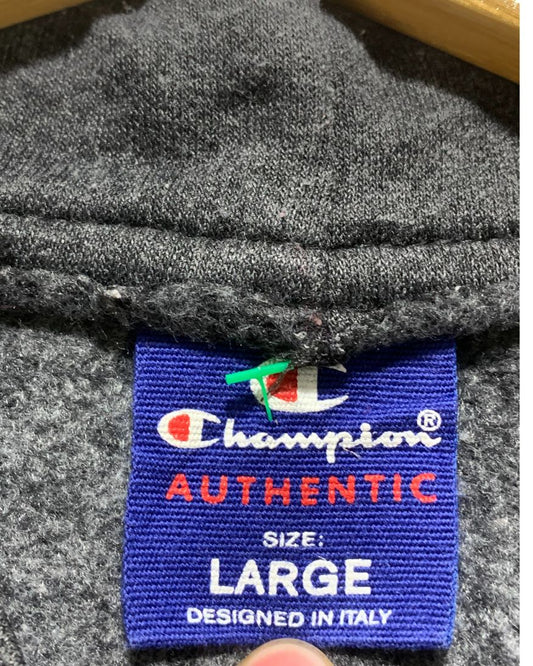 Champion Black Sweatshirt For Women Large