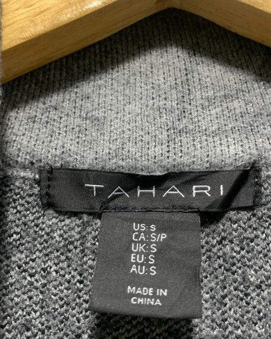 Tahari Gray Sweatshirt For Women Small