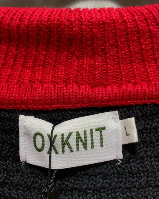 Oxknit Black Sweater For Women Large
