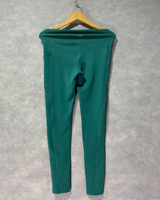 New Balance Maroon Sport Gym tights For Women